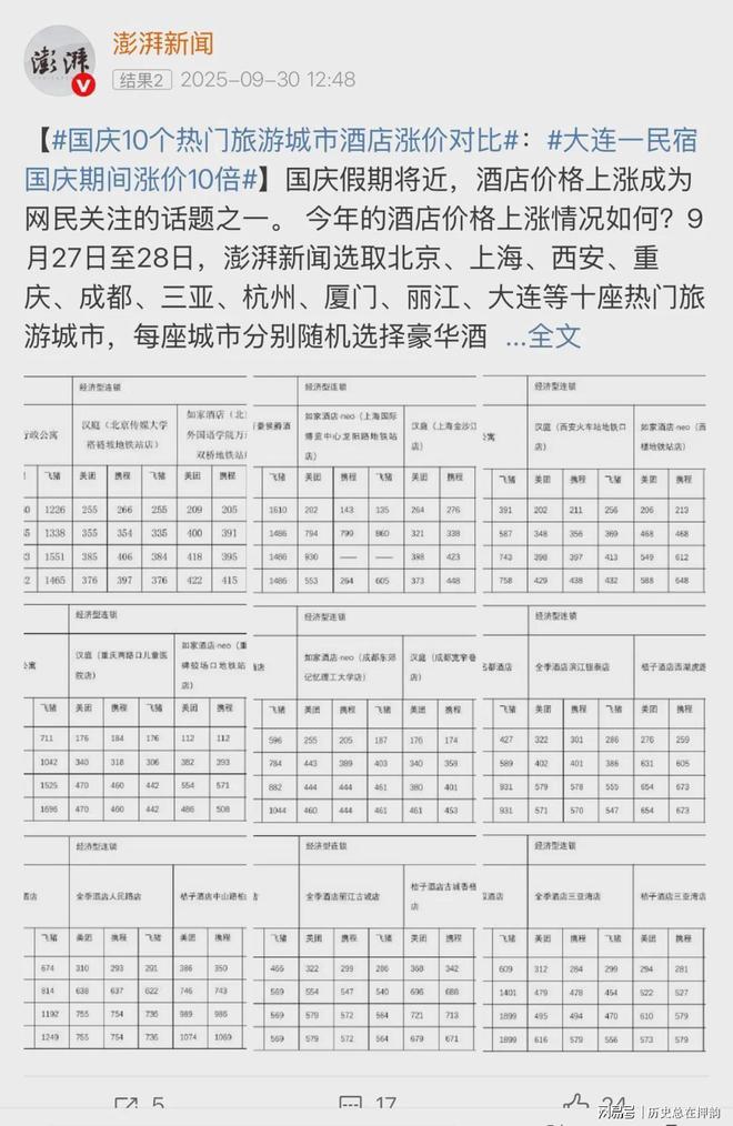 年国庆酒店空了帐篷满了新葡京娱乐场app今(图3)