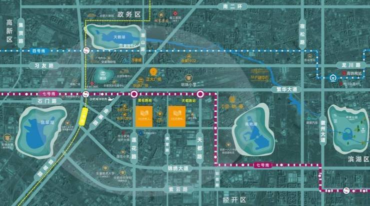 肥精品住宅品牌地产的匠心之作!新葡京娱乐皖投云启锦上花园合(图3)